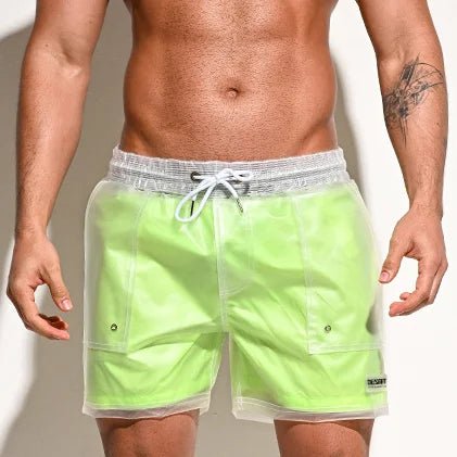 Desmiit Plastic Double Layered Board Shorts | dmunderwear detail image 8