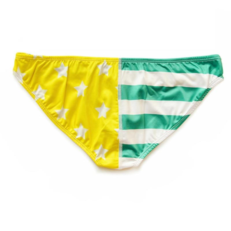 ORVLS Desmiit Stars + Stripes Ultra Thin Swim Briefs | dmunderwear detail image 3
