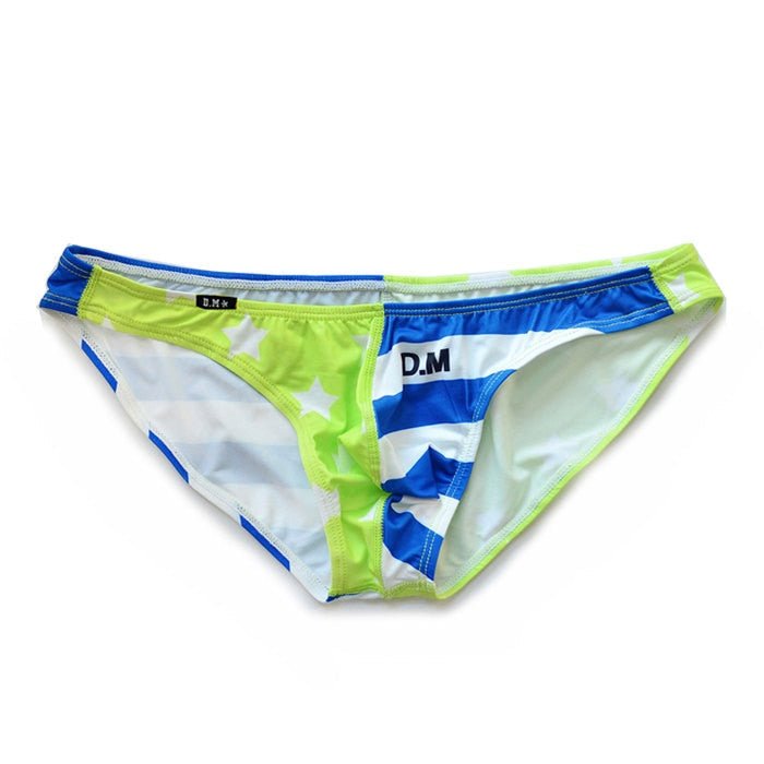 ORVLS Desmiit Stars + Stripes Ultra Thin Swim Briefs | dmunderwear detail image 6