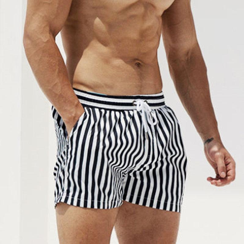 ORVLS Desmiit Striped Board Shorts | dmunderwear detail image 12