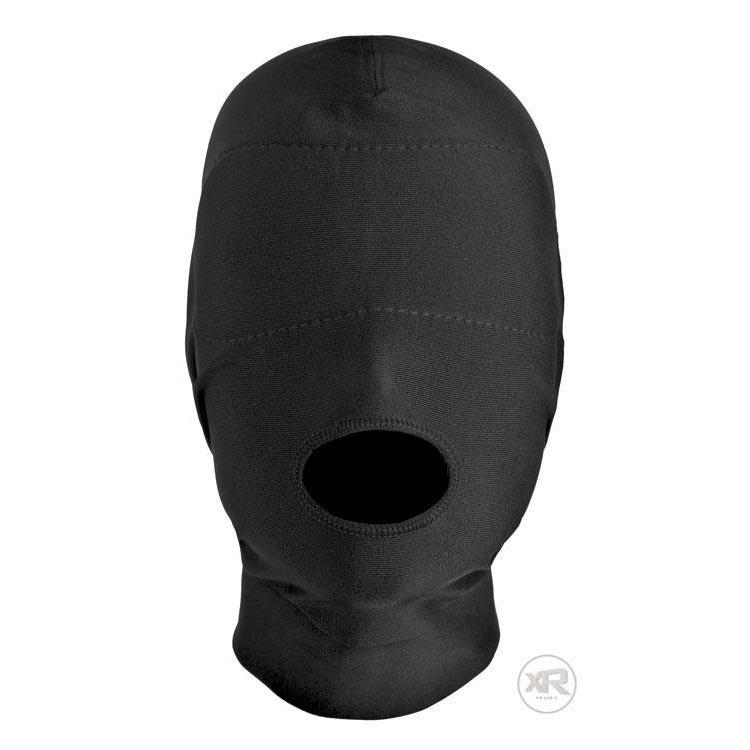 Disguise Open Mouth Hood with Padded Blindfold | dmunderwear detail image 2