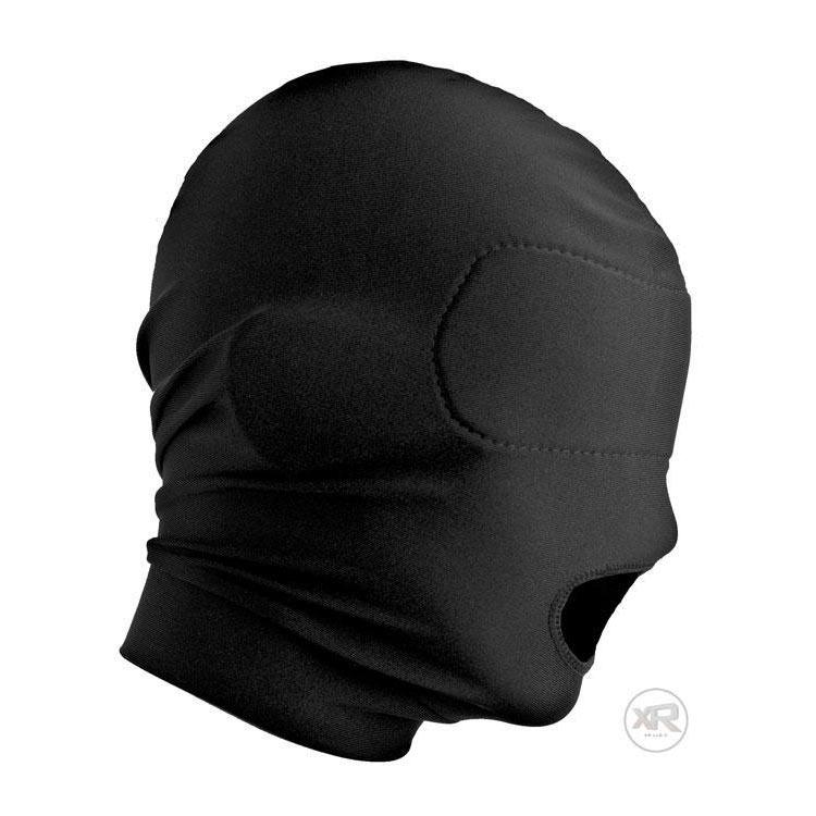 Disguise Open Mouth Hood with Padded Blindfold | dmunderwear detail image 3
