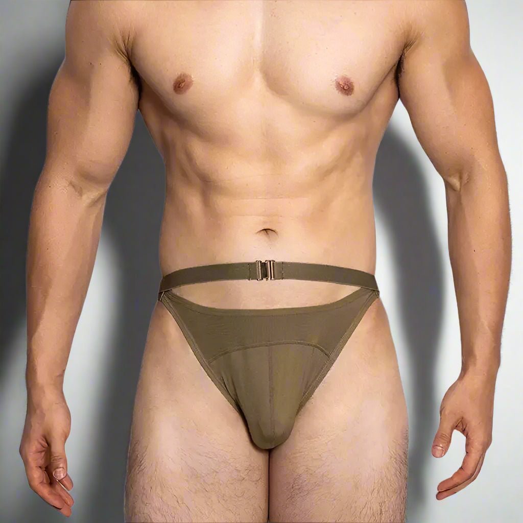 DM Belt Buckle Briefs | dmunderwear detail image 9
