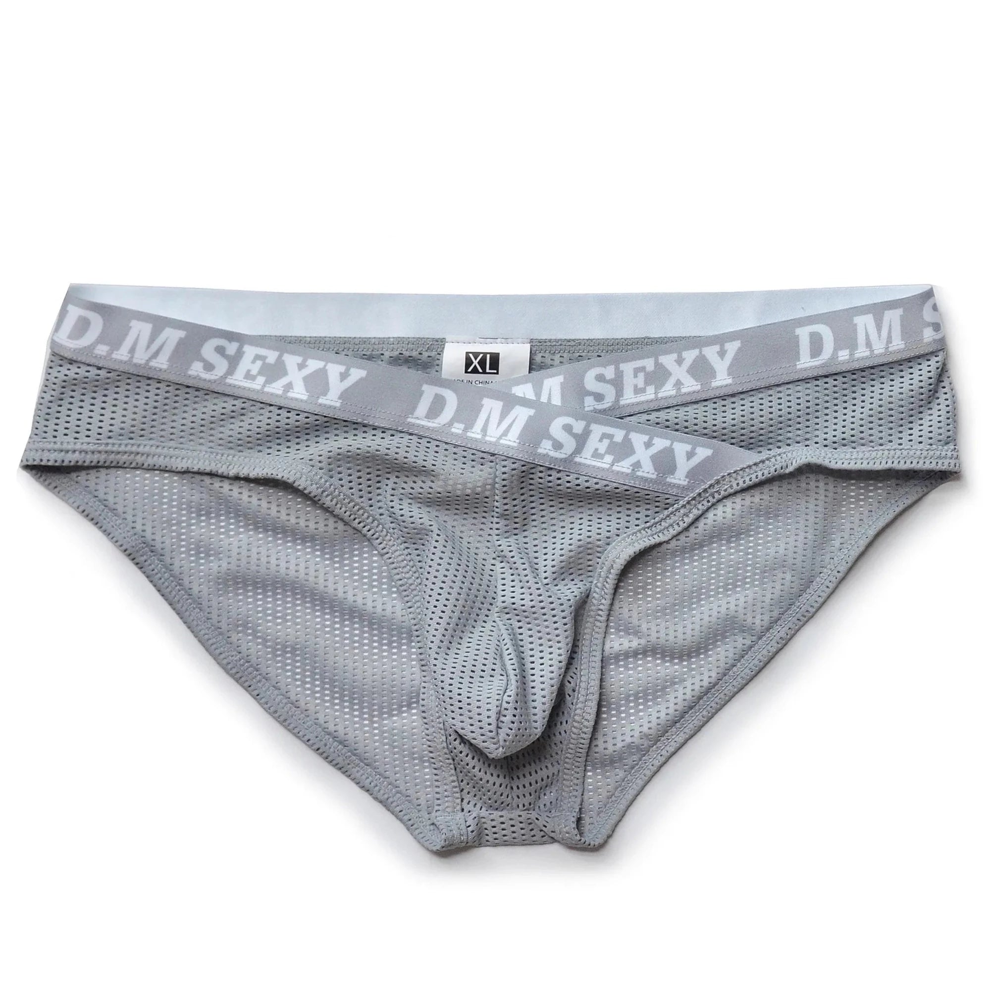DM Criss-cross Mesh Briefs | dmunderwear detail image 4