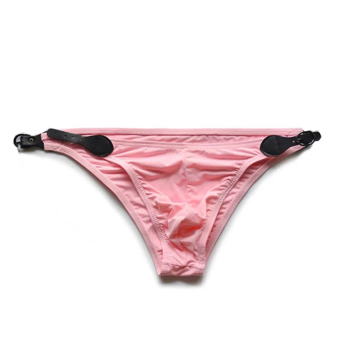 DM Leather Buckle Briefs | dmunderwear detail image 2