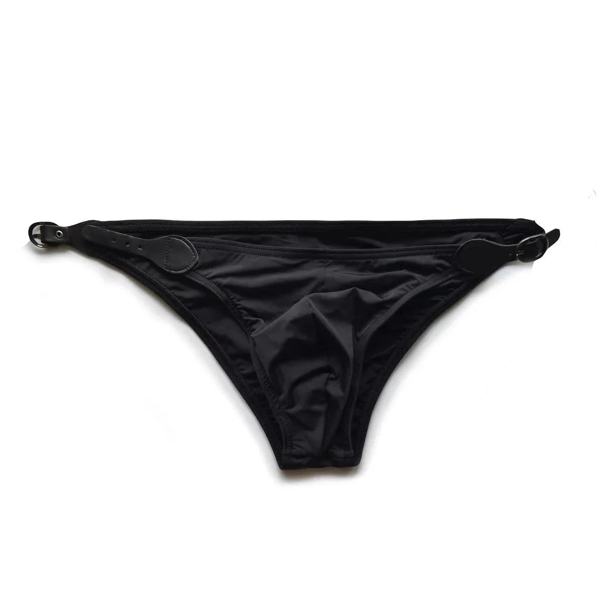 DM Leather Buckle Briefs | dmunderwear detail image 3