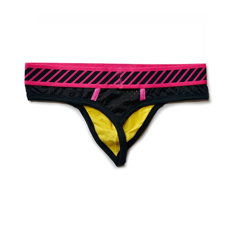 ORVLS DM Neon Throwback Thong | dmunderwear detail image 4