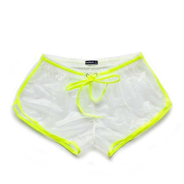 ORVLS DM Plastic See-through Running Shorts | dmunderwear detail image 4