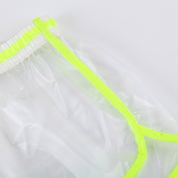 ORVLS DM Plastic See-through Running Shorts | dmunderwear detail image 5
