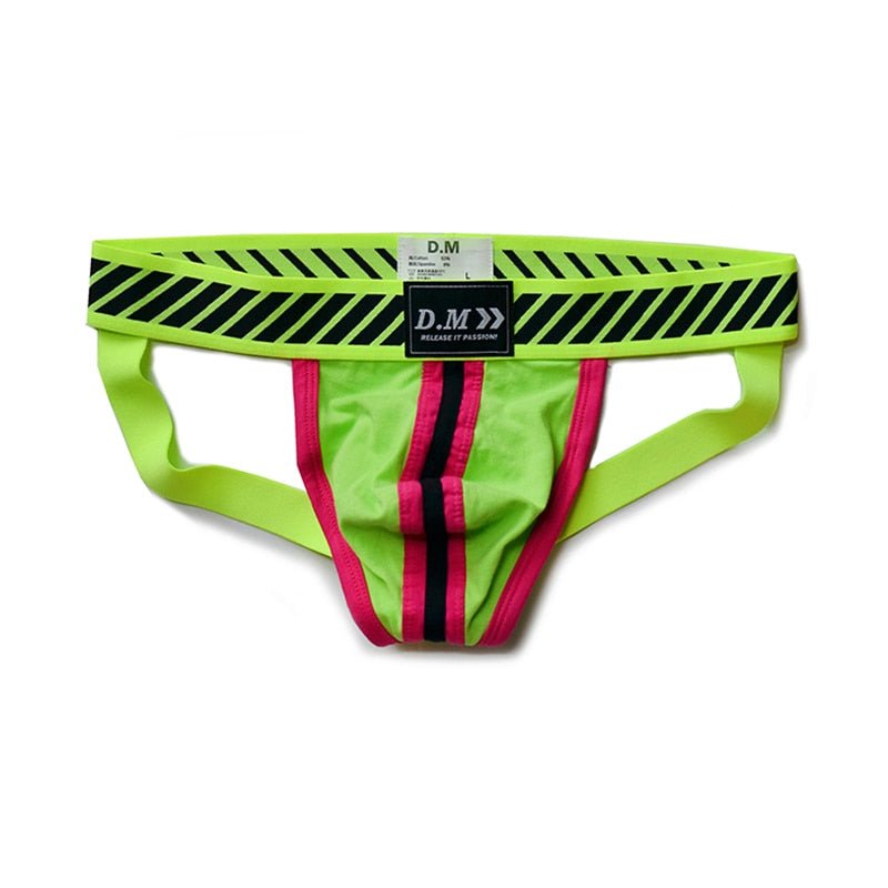 ORVLS DM Racing Stripe Jockstrap | dmunderwear detail image 2
