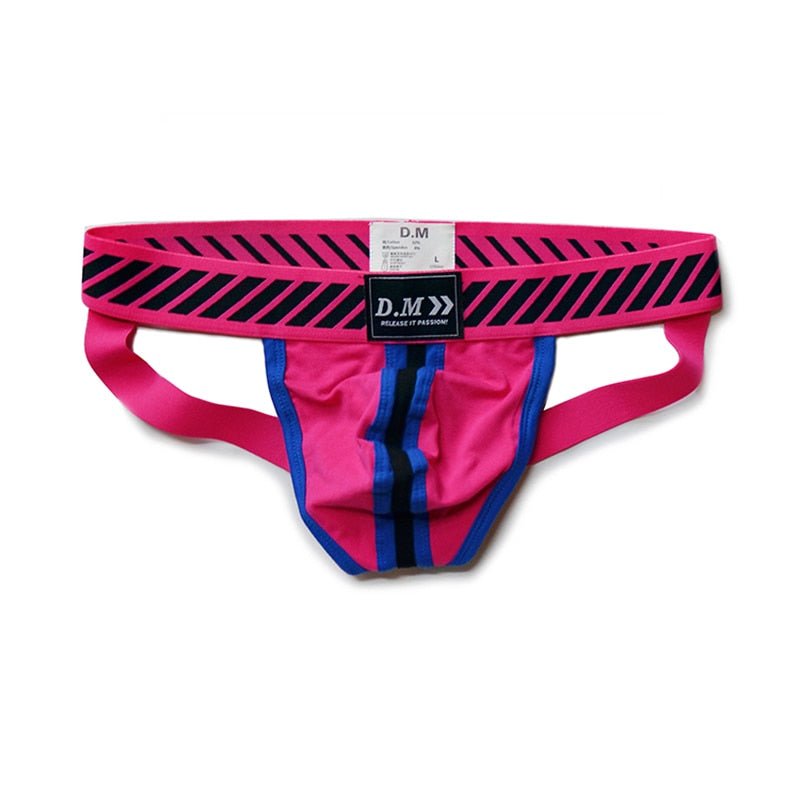 ORVLS DM Racing Stripe Jockstrap | dmunderwear detail image 4