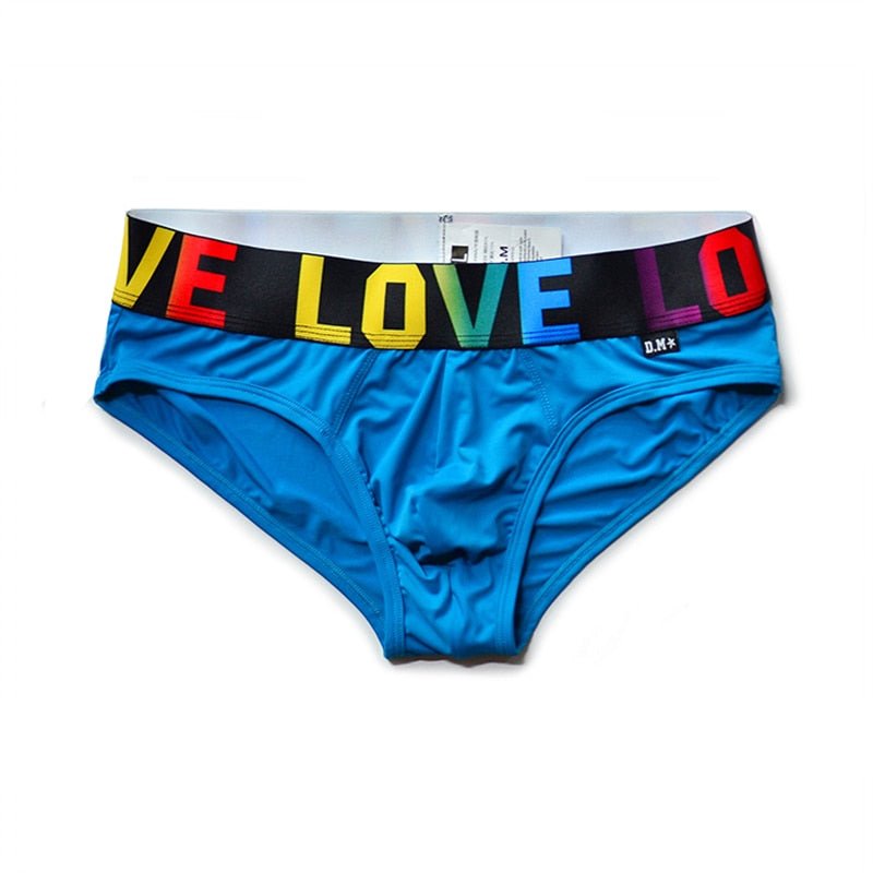 DM Rainbow Love Briefs | dmunderwear detail image 3