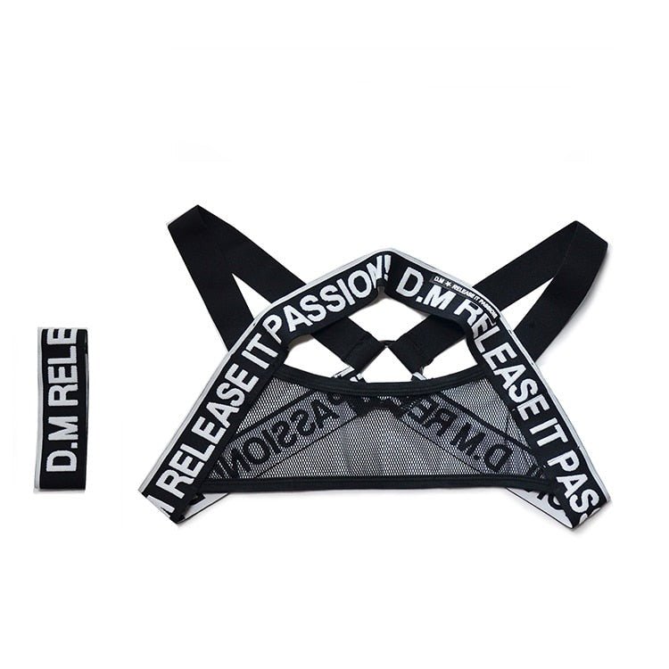 ORVLS DM Release Mesh Chest Harness | dmunderwear detail image 8