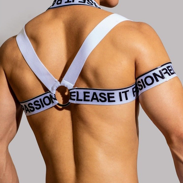 DM Release Mesh Chest Harness | dmunderwear detail image 2