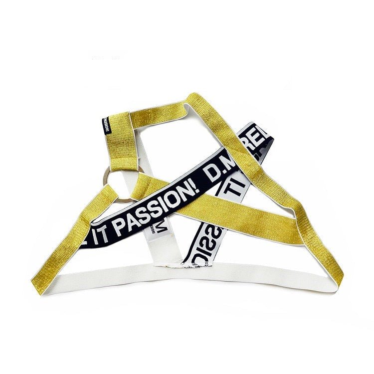 ORVLS DM Release Shimmer Cross Harness | dmunderwear detail image 7