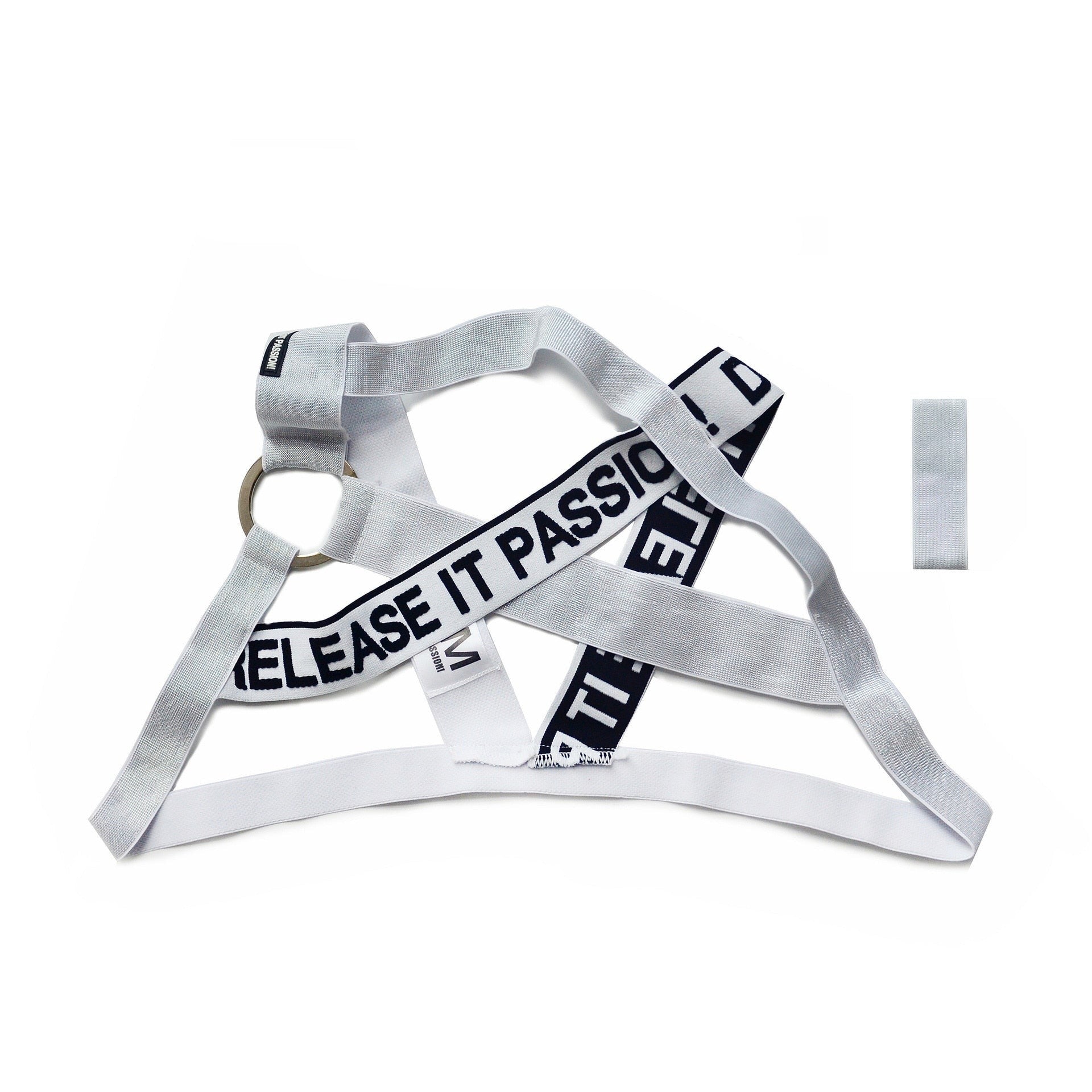 DM Release Shimmer Cross Harness | dmunderwear detail image 8