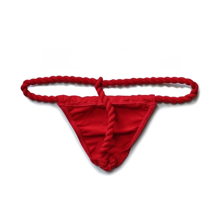 DM Rope Braid Thong | dmunderwear detail image 3
