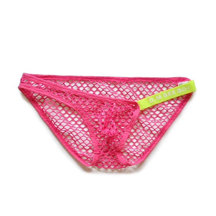 DM Sex Boy Netted Sideshow Briefs | dmunderwear detail image 2
