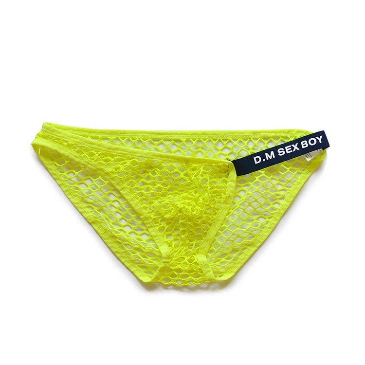DM Sex Boy Netted Sideshow Briefs | dmunderwear detail image 5