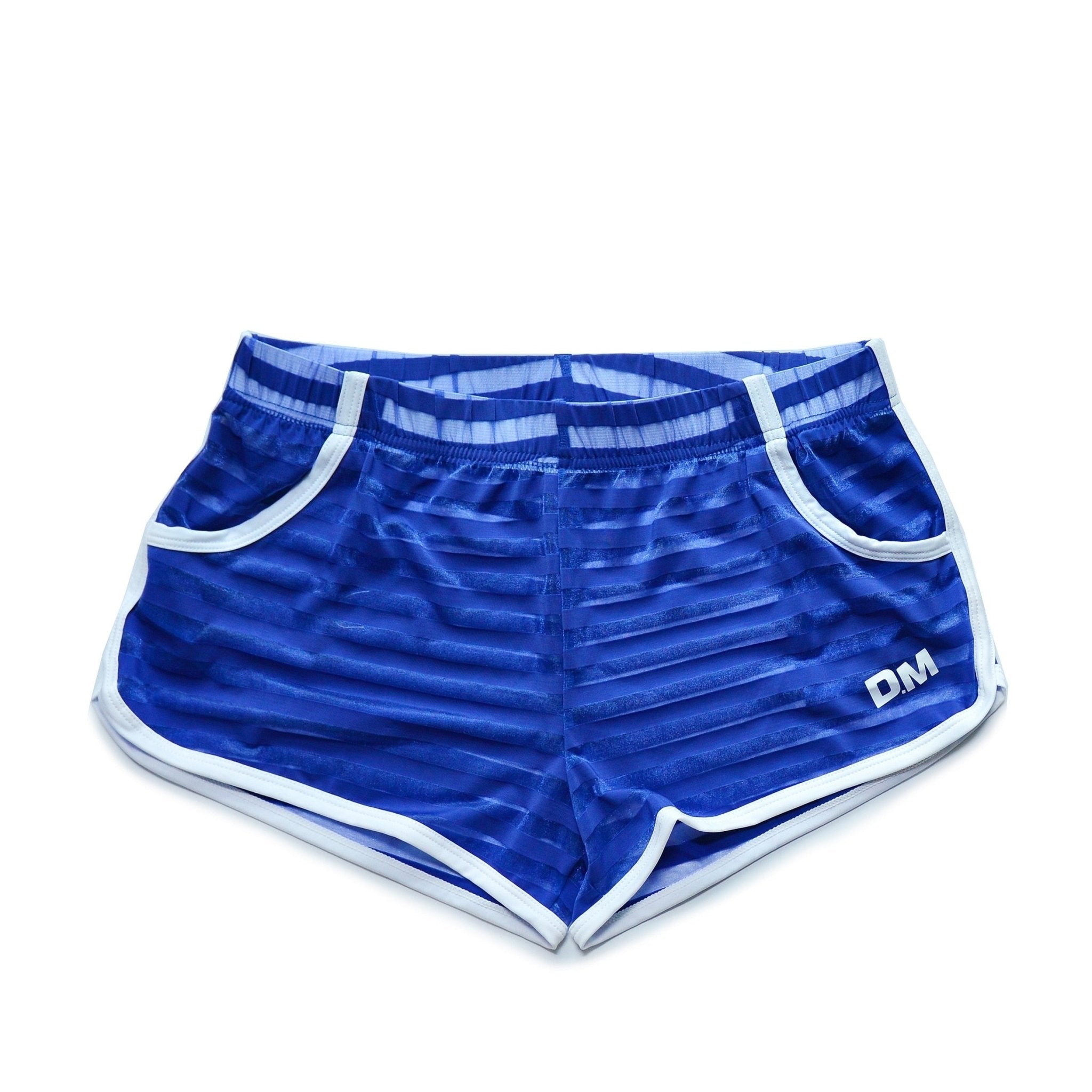 ORVLS DM Striped Mesh Running Shorts | dmunderwear detail image 6