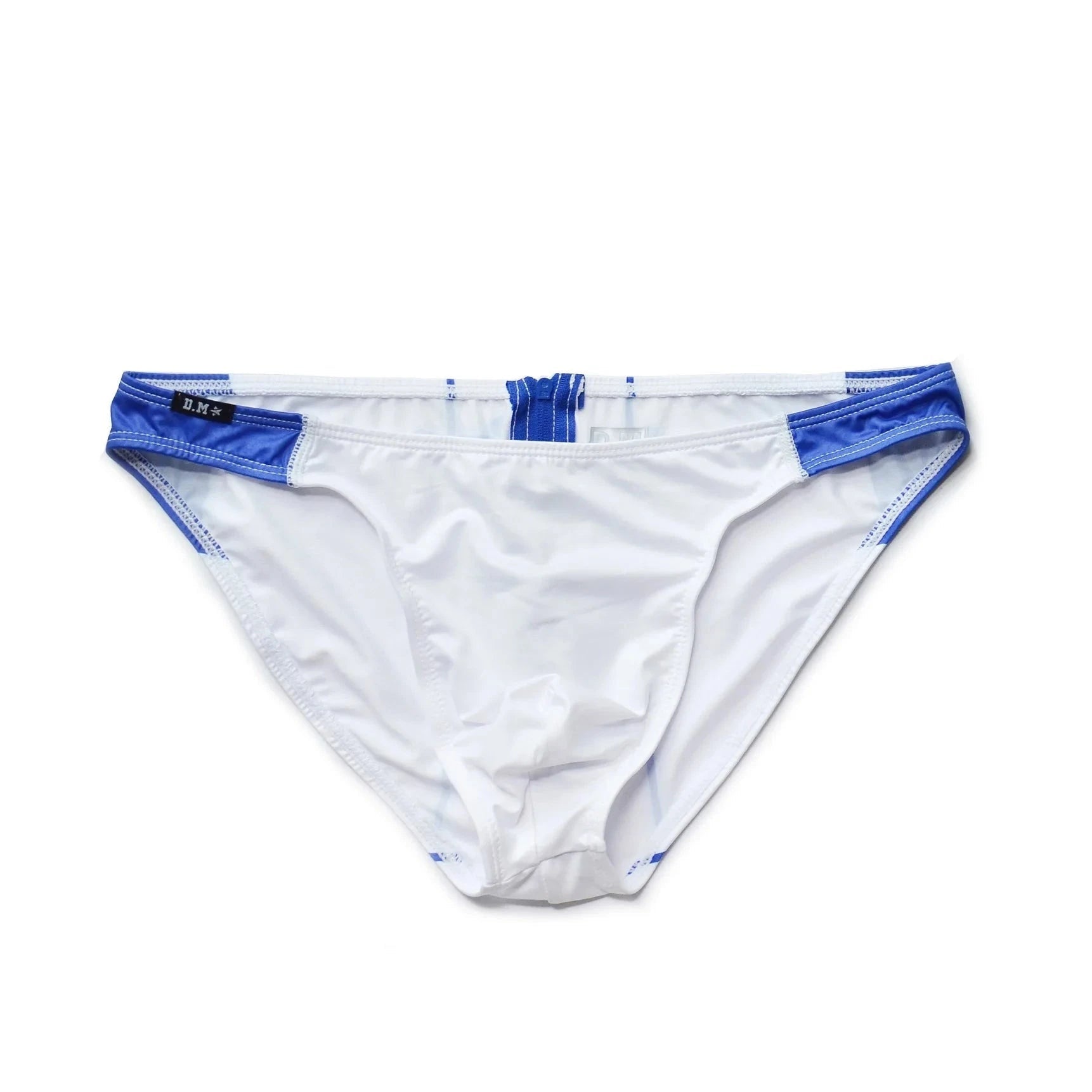 DM Take It Bitch Zippered Swim Briefs | dmunderwear detail image 3