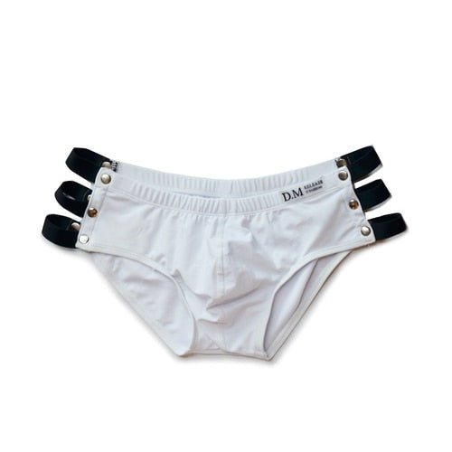 ORVLS DM Triple Sideshow Swim Trunks | dmunderwear detail image 4