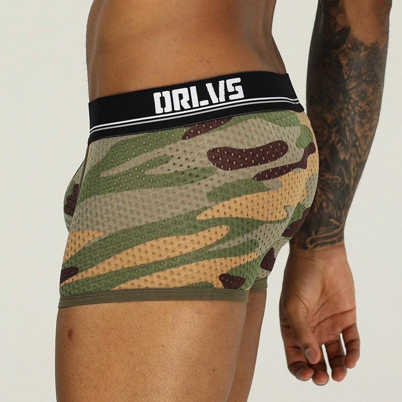 Camo Mesh Boxers | dmunderwear