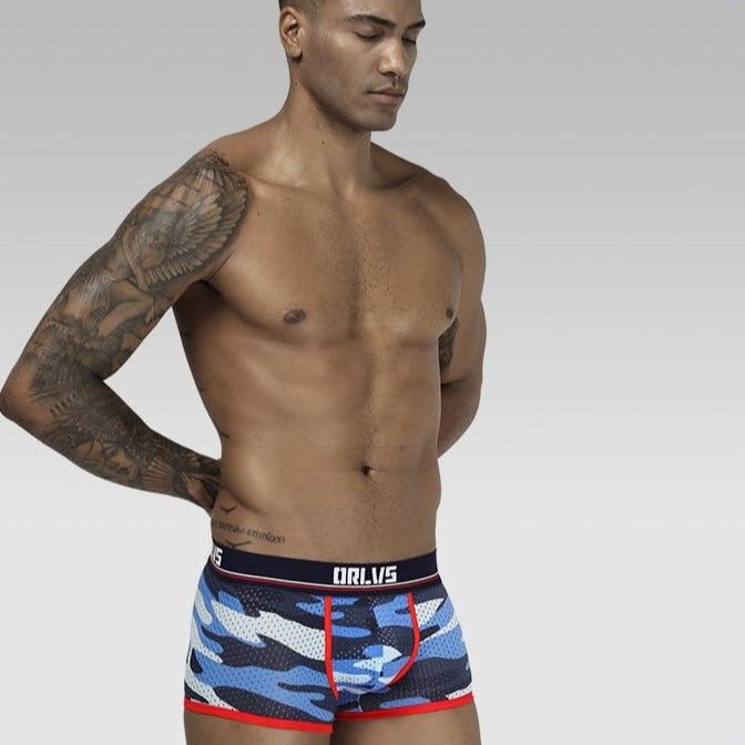 Camo Mesh Boxers | dmunderwear detail image 3