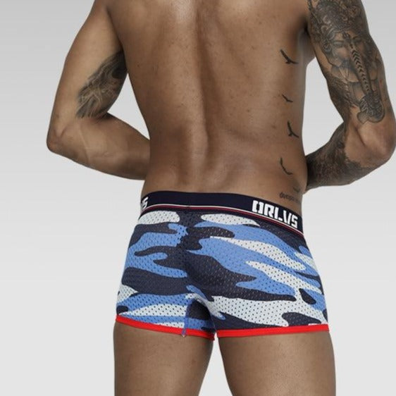 Camo Mesh Boxers | dmunderwear detail image 4