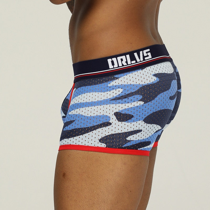 Camo Mesh Boxers | dmunderwear detail image 5