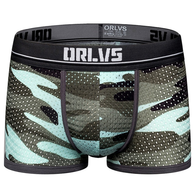 Camo Mesh Boxers | dmunderwear detail image 7