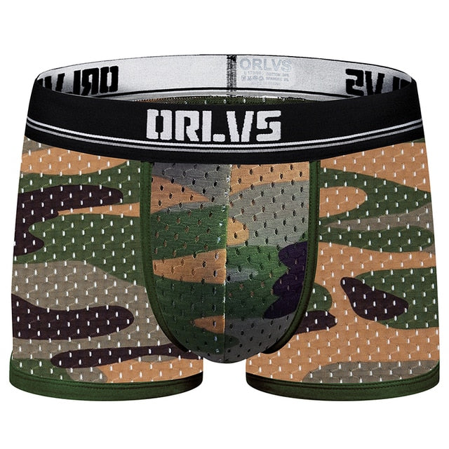 Camo Mesh Boxers | dmunderwear detail image 8