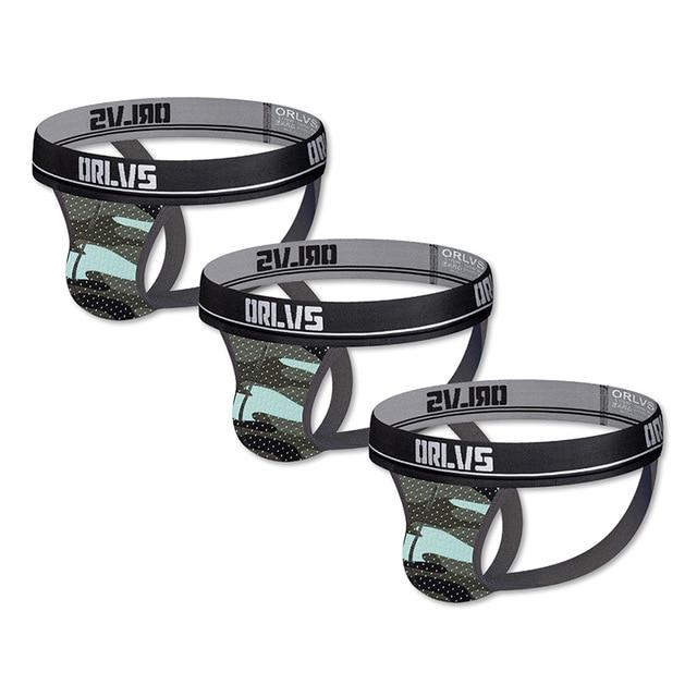 Camouflage Mesh Jockstrap (3 Pack) | dmunderwear detail image 4