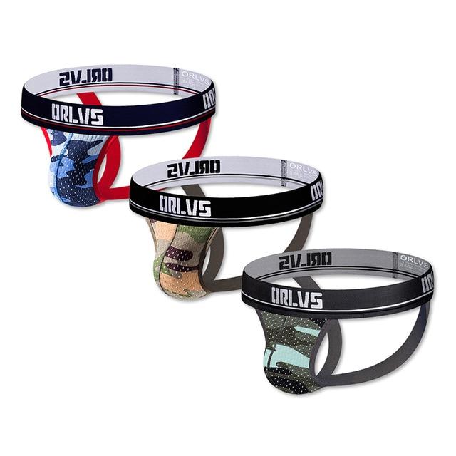Camouflage Mesh Jockstrap (3 Pack) | dmunderwear detail image 6