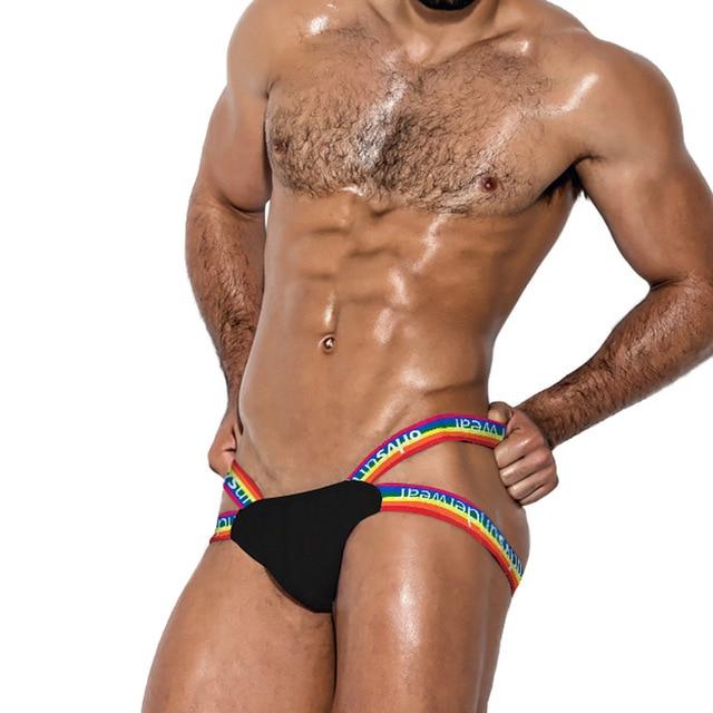 Rainbow Jockstrap | dmunderwear detail image 4