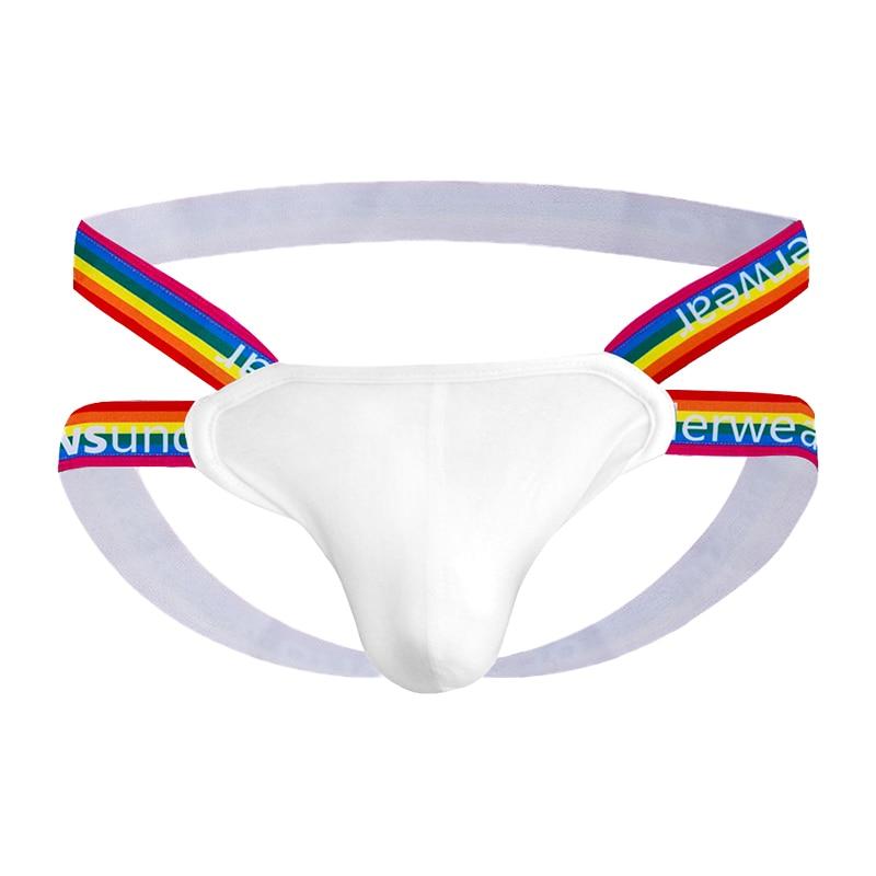 ORVLS Rainbow Jockstrap | dmunderwear detail image 2