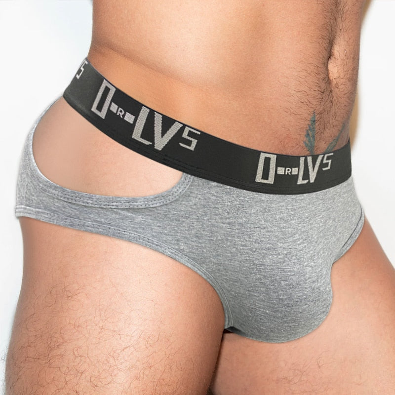 Side Piece Cut-Out Briefs | dmunderwear detail image 5