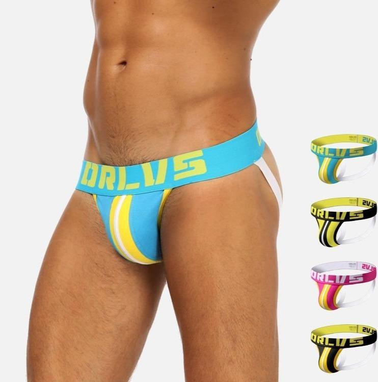 Splash Of Colour Male Jockstrap | dmunderwear detail image 7