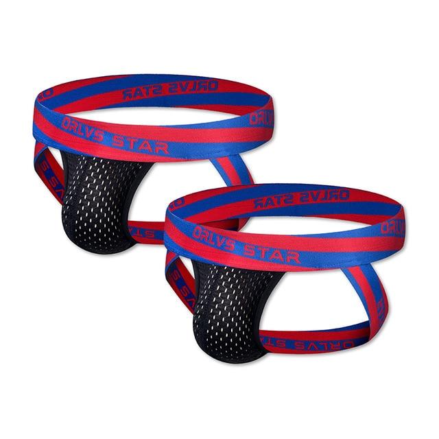 STAR Mesh Jockstrap (2 Pack) | dmunderwear detail image 3