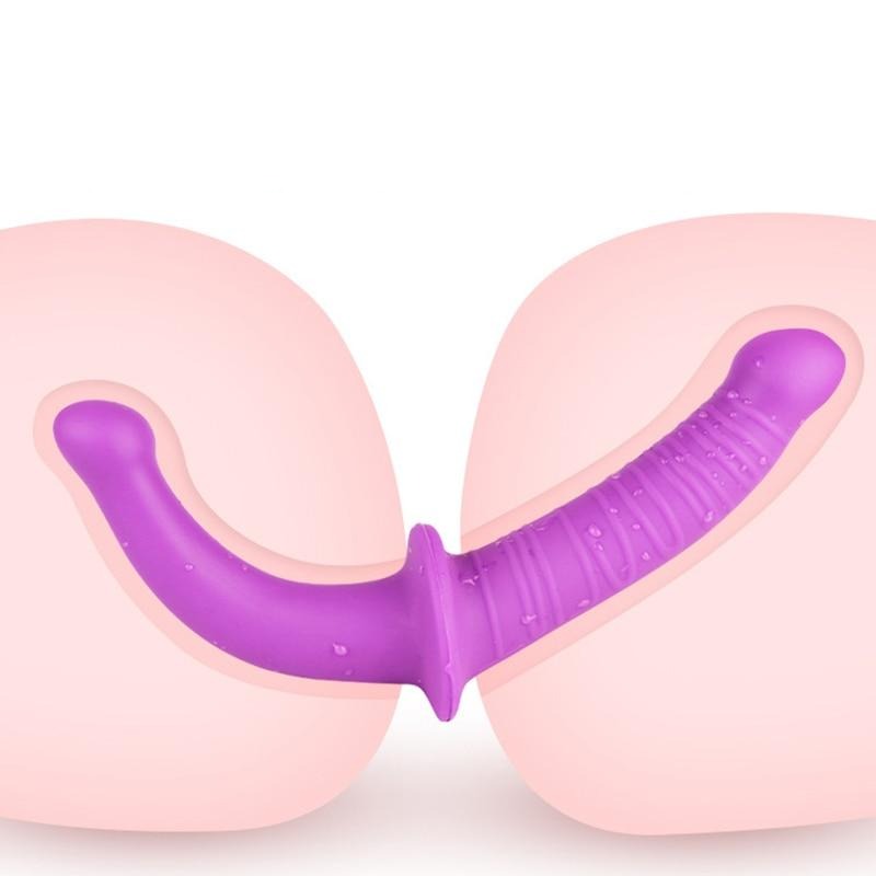 Double Head Lesbian Dildo | dmunderwear detail image 2