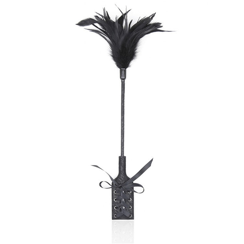 Double Headed Feather Flogger | dmunderwear detail image 14