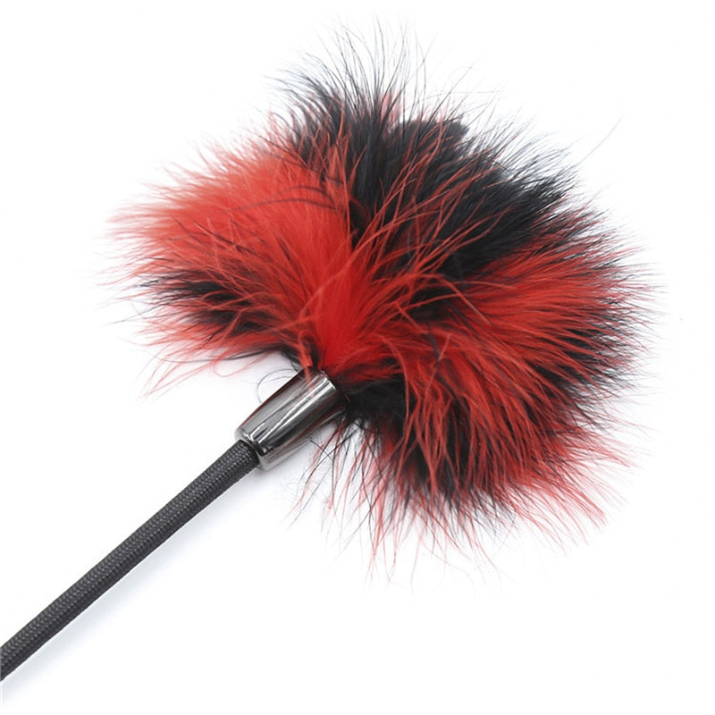 Double Headed Feather Flogger | dmunderwear detail image 16