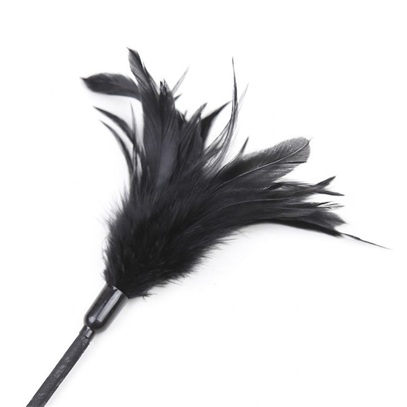 Double Headed Feather Flogger | dmunderwear detail image 3