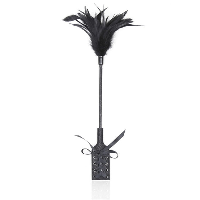 Double Headed Feather Flogger | dmunderwear detail image 6