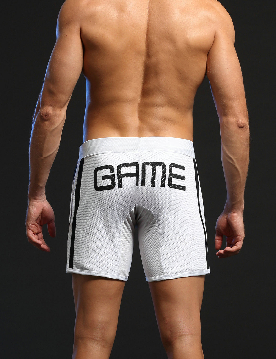 Double-layer Mesh all Over Sport Shorts 1502 | dmunderwear detail image 12