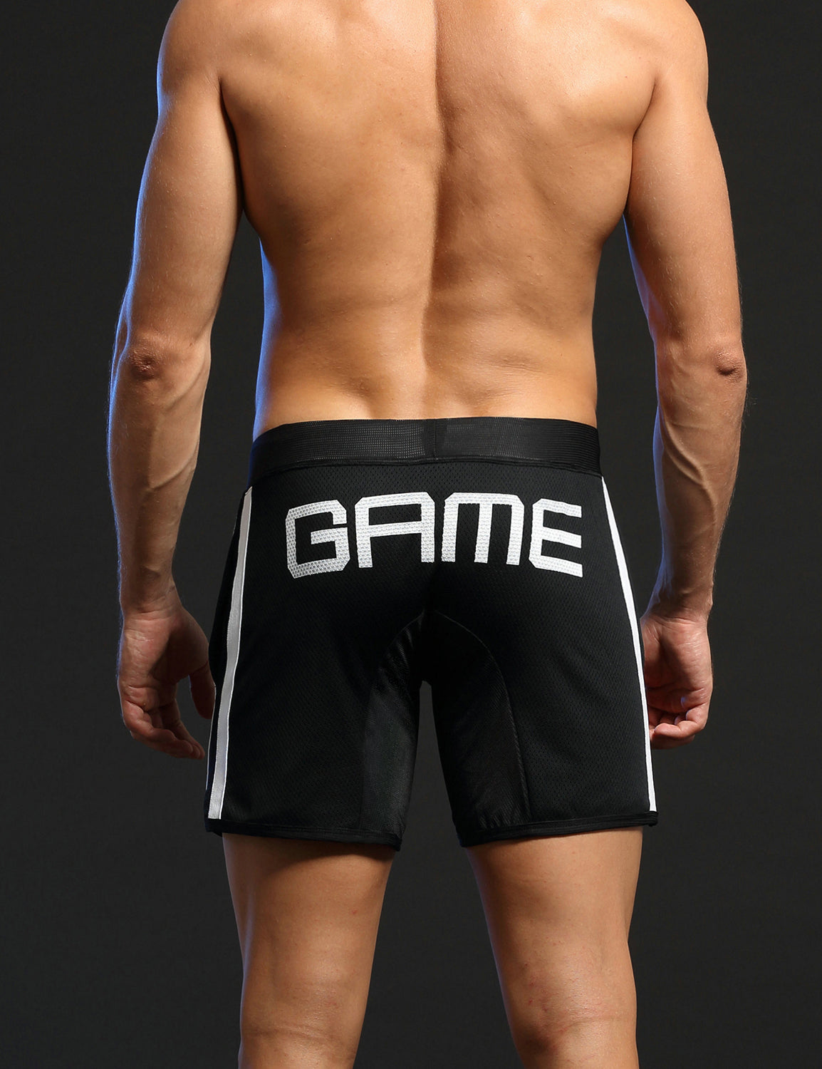 Double-layer Mesh all Over Sport Shorts 1502 | dmunderwear detail image 6