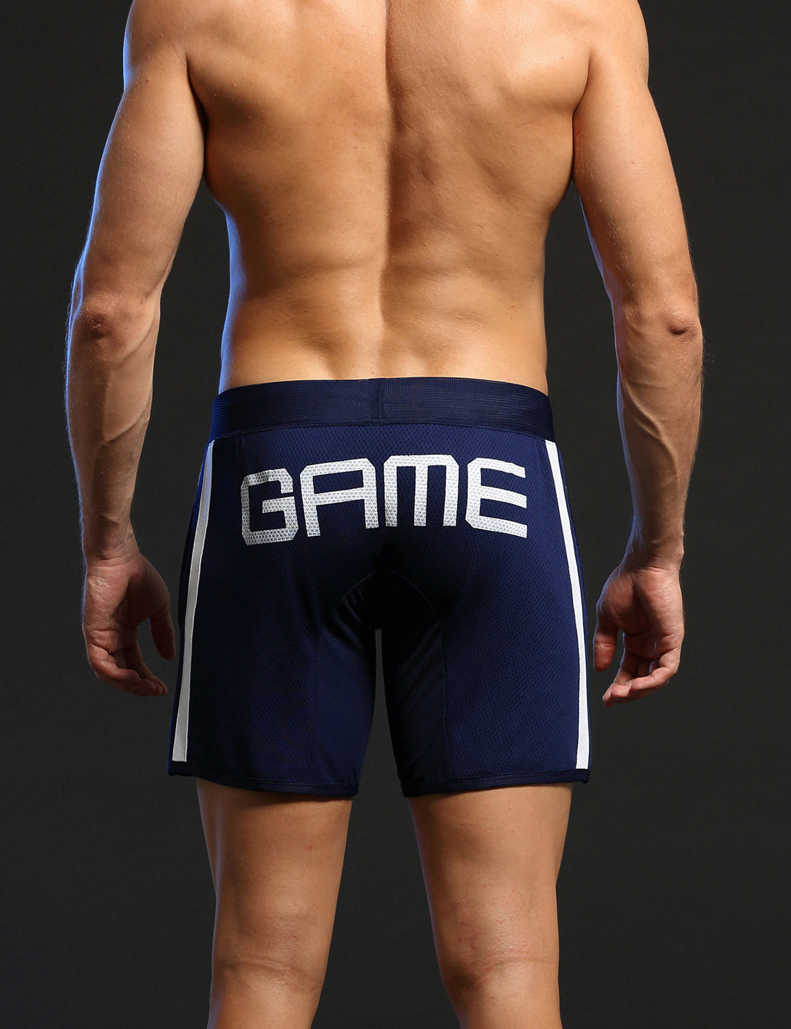 Double-layer Mesh all Over Sport Shorts 1502 | dmunderwear detail image 9