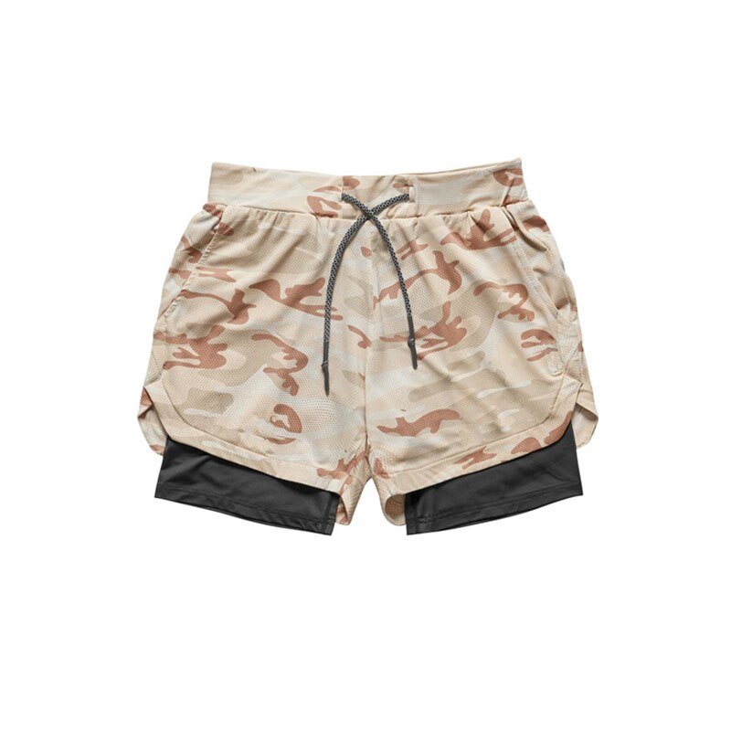 Double Layered Hidden Pocket Running Shorts | dmunderwear detail image 13
