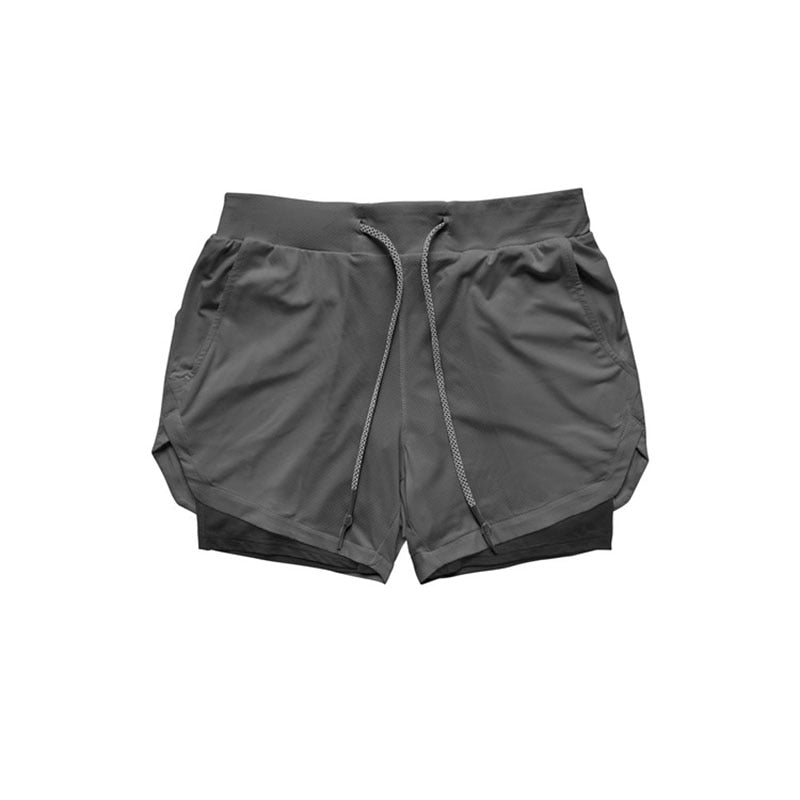 Double Layered Hidden Pocket Running Shorts | dmunderwear detail image 16