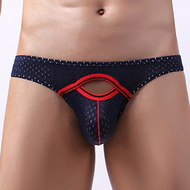 Easy Access Mesh Briefs | dmunderwear detail image 4